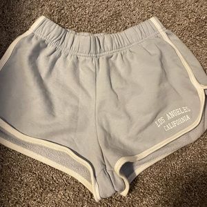 Brandy Melville light blue short shorts